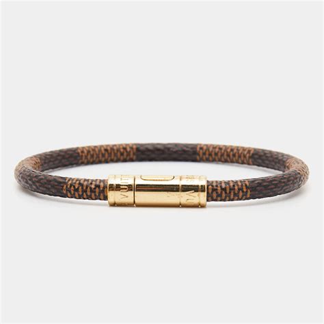 mens louis vuitton keep it bracelet|louis vuitton damier ebene bracelet.